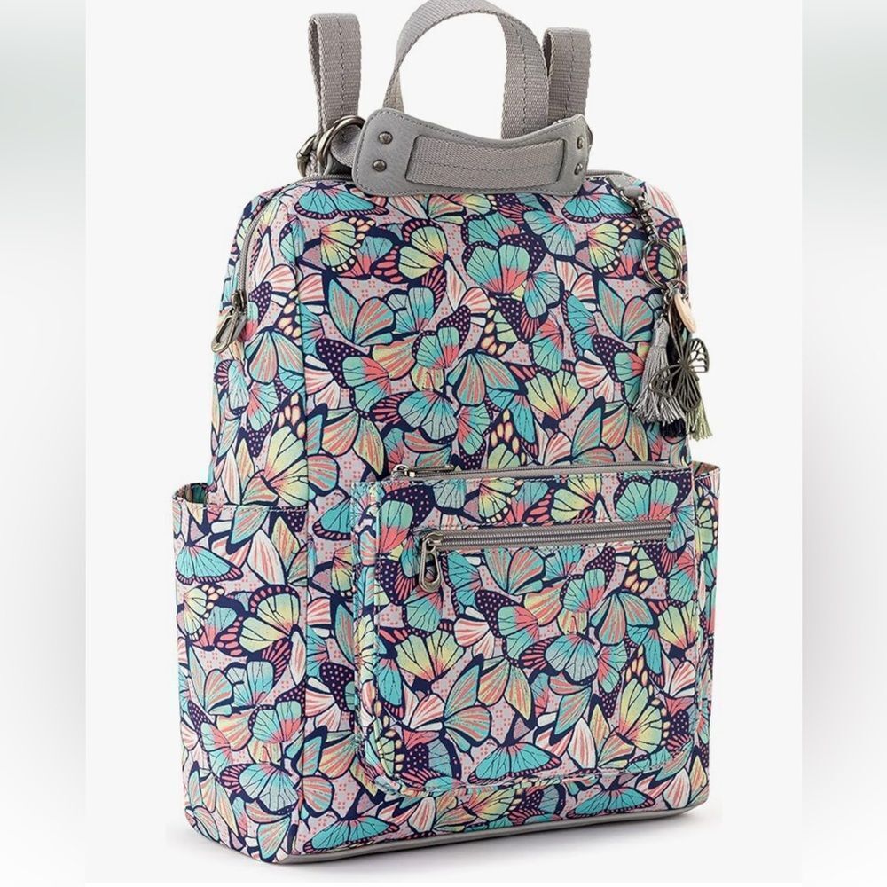 Sakroots Eco-Twill Backpack - Multicolor Butterfly